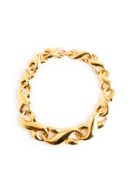 Givenchy smooth plated 8 link necklace Pre-owned