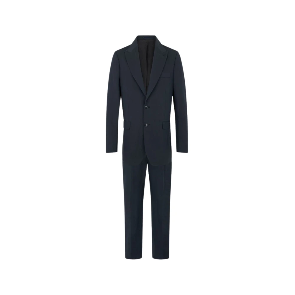 Roberto Cavalli , Single Breasted Suits, Male, Blue, 2XL, Cotton And Linen Suit