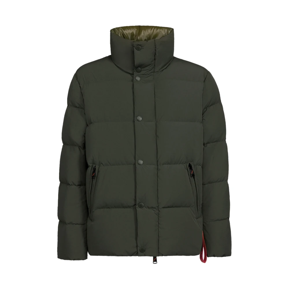 Afterlabel Korte Nylon Pufferjas Green Heren
