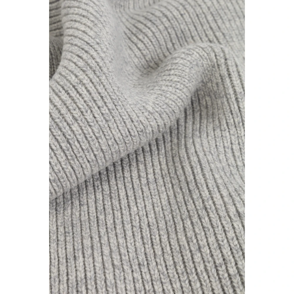 Officine Générale Sjaal met franjes Gray Heren