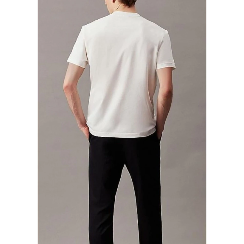 Calvin Klein Heren Thermo Tech Pique T-Shirt Beige Heren