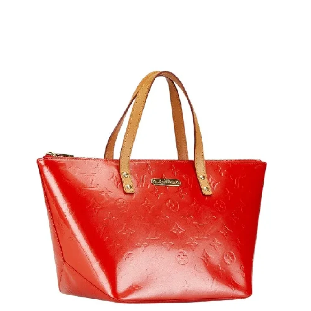 Louis Vuitton Vintage Pre-owned Leather handbags Red Dames