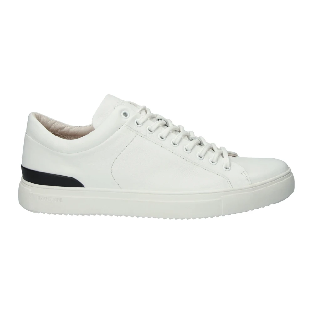 Blackstone Mitchell Low Sneaker Heren Schoenen Wit