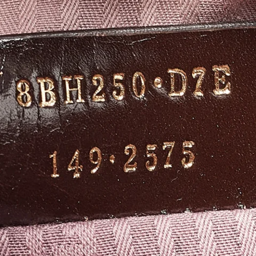 Fendi Vintage Pre-owned Leather totes Purple Dames
