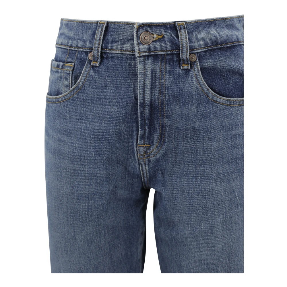 7 For All Mankind Jeans Straight Blauw Blue Dames