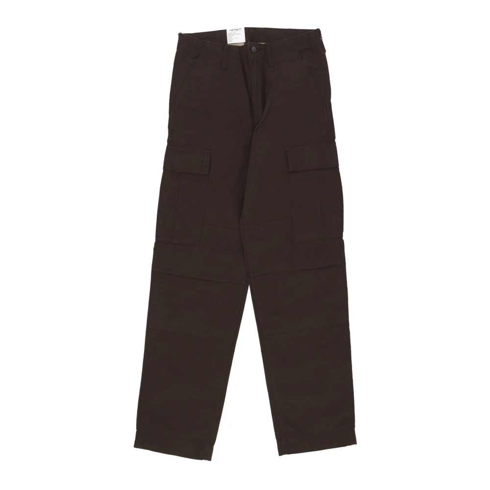 Carhartt WIP Regular Cargo Pant Cargobroeken Heren rinsed tobacco maat: 32 32 beschikbare maaten:32 32