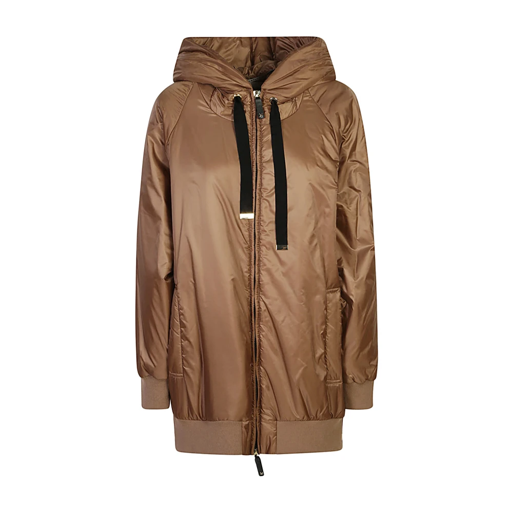 Max Mara Bruine Jassen & Mantels voor Vrouwen Brown Dames