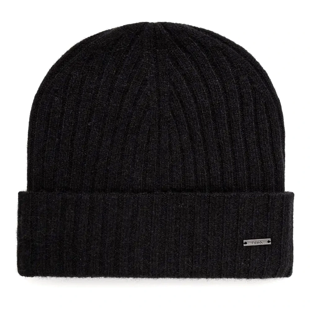 Hugo Boss Zwarte Ettore Capello Hoed Black Heren