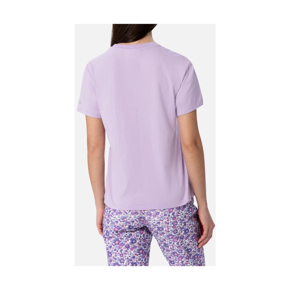 MC2 Saint Barth 24 EMB T-Shirt Purple Dames