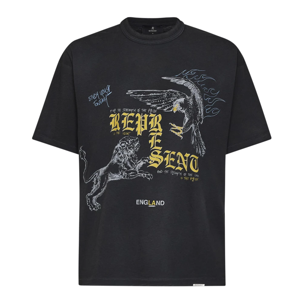 Represent Men's Black T-Shirts, Xl, Boxy T-Shirt