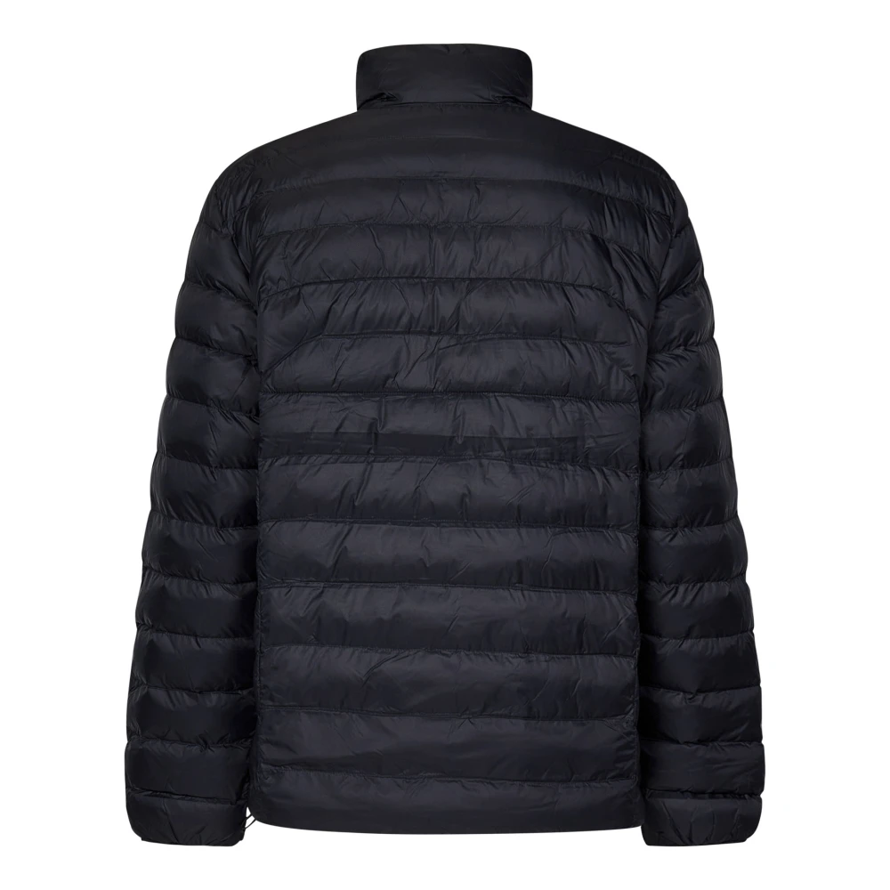 Polo Ralph Lauren Zwarte Gewatteerde Jas Aw24 Blue Heren