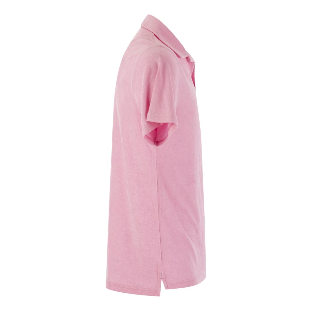 MC2 Saint Barth Polo Shirts Pink Heren