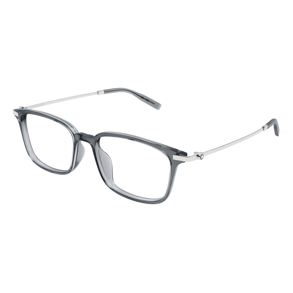 Montblanc Men's Gray Glasses, 56 Mm, Glasses