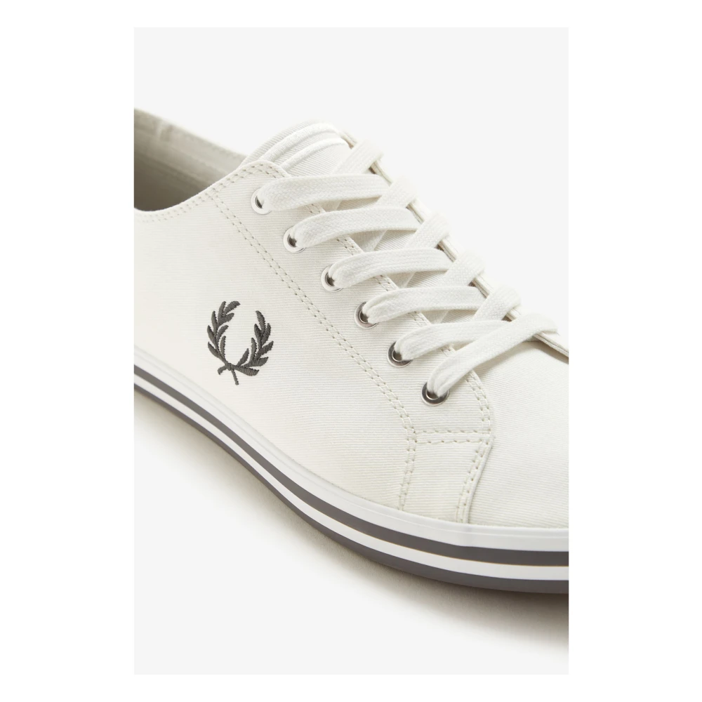 Fred perry sales kingston twill white