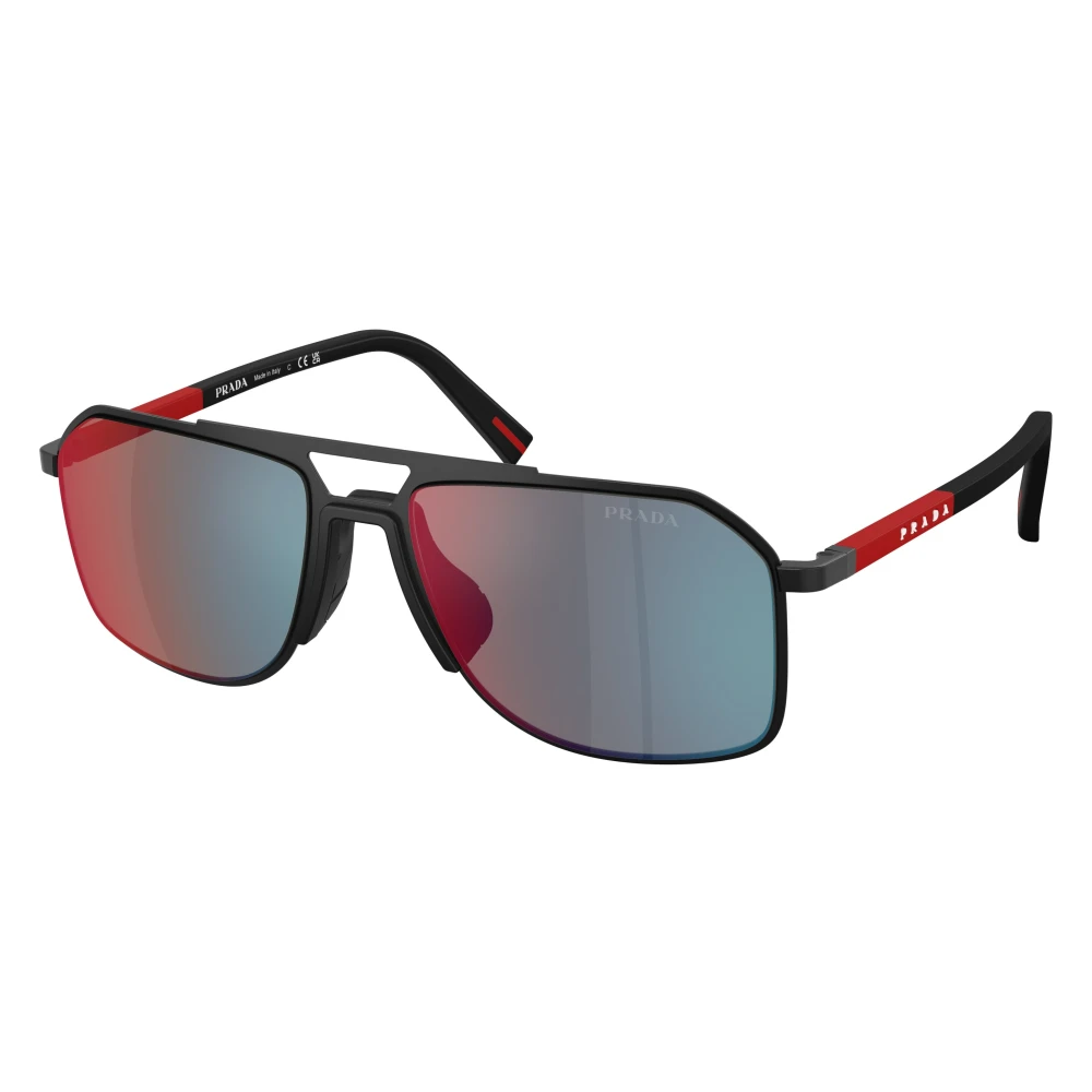 Prada Men's Black Sunglasses, 56 Mm, Ps B51s Sunglasses