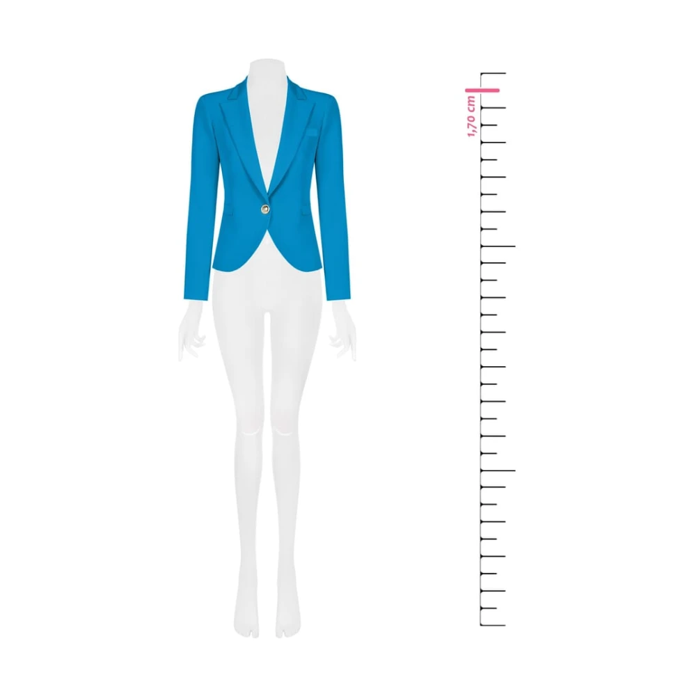 RINASCIMENTO Herfst Winter 2024 25 Jas Blue Dames