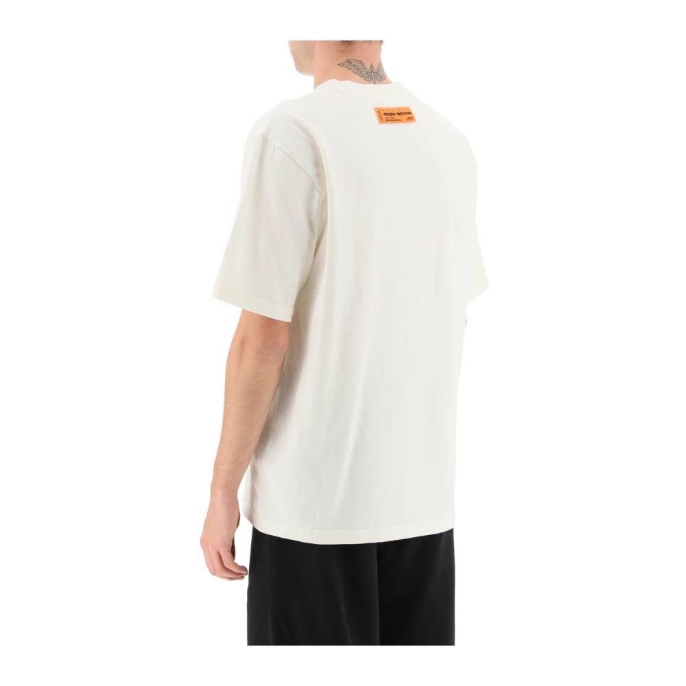 Heron Preston Sweatshirt T-Shirt Combo White Heren