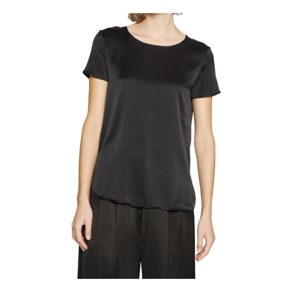Max Mara Zwarte Cortona Overhemden Black Dames