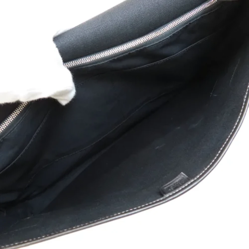 Hermès Vintage Pre-owned Leather handbags Black Dames