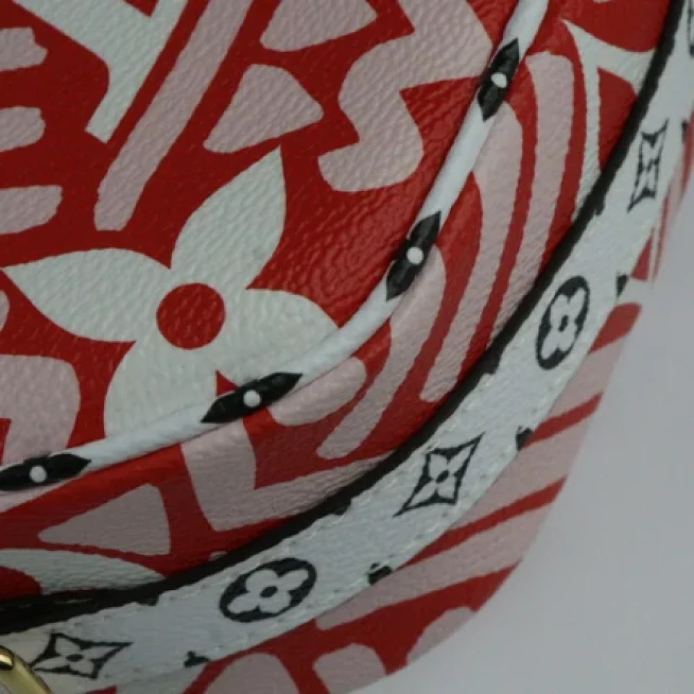 Louis Vuitton Vintage Pre-owned Plastic louis-vuitton-bags Red Dames