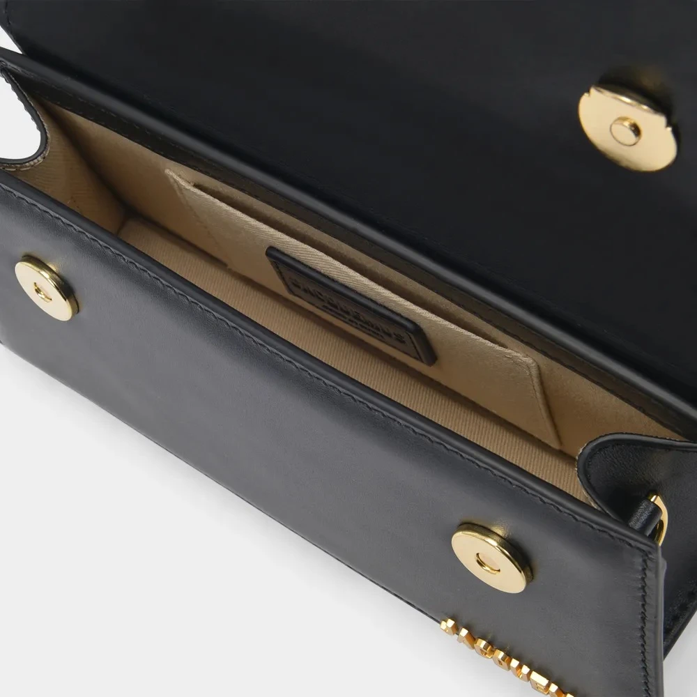 Jacquemus Le Chiquito Long Bag Black Dames