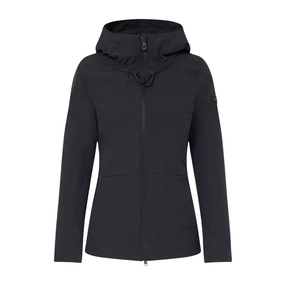 Peuterey Women's Black Rain Jackets, 2XL, Onais Srt Jacket