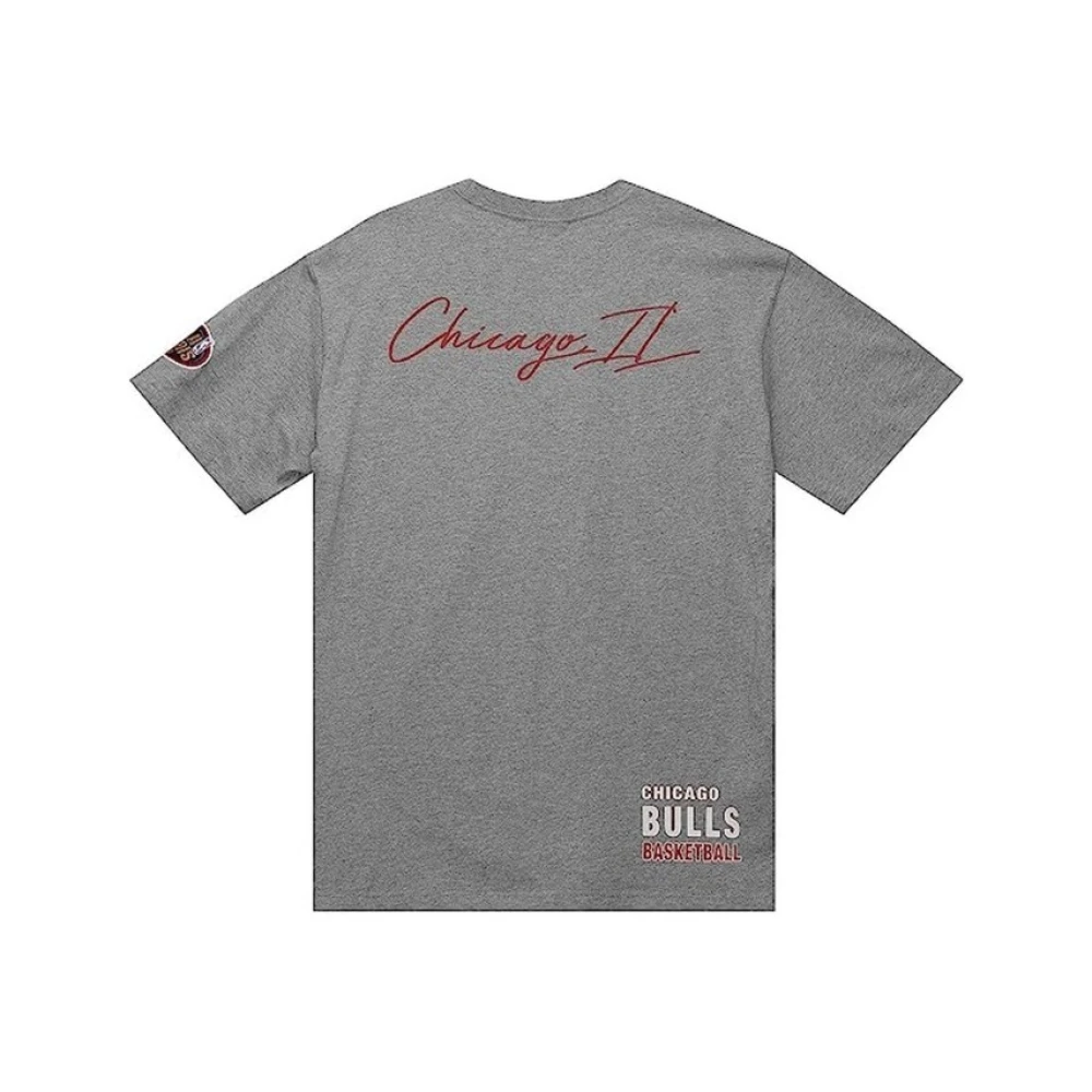 Mitchell & Ness Chicago Bulls City Collection Tee Gray Heren