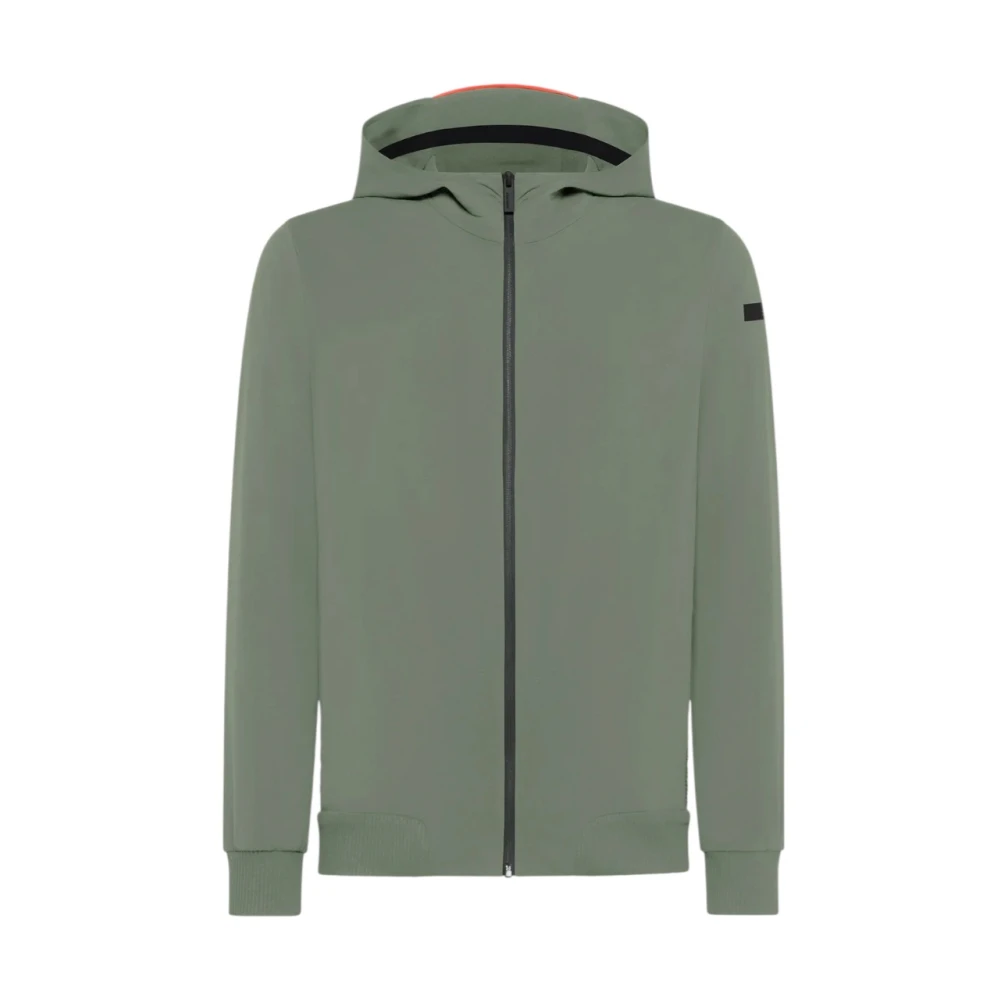 Rrd Men's Green Surflex Soft Touch Hood - Zip-Throughs - L - Sweatshirts & Hoodies