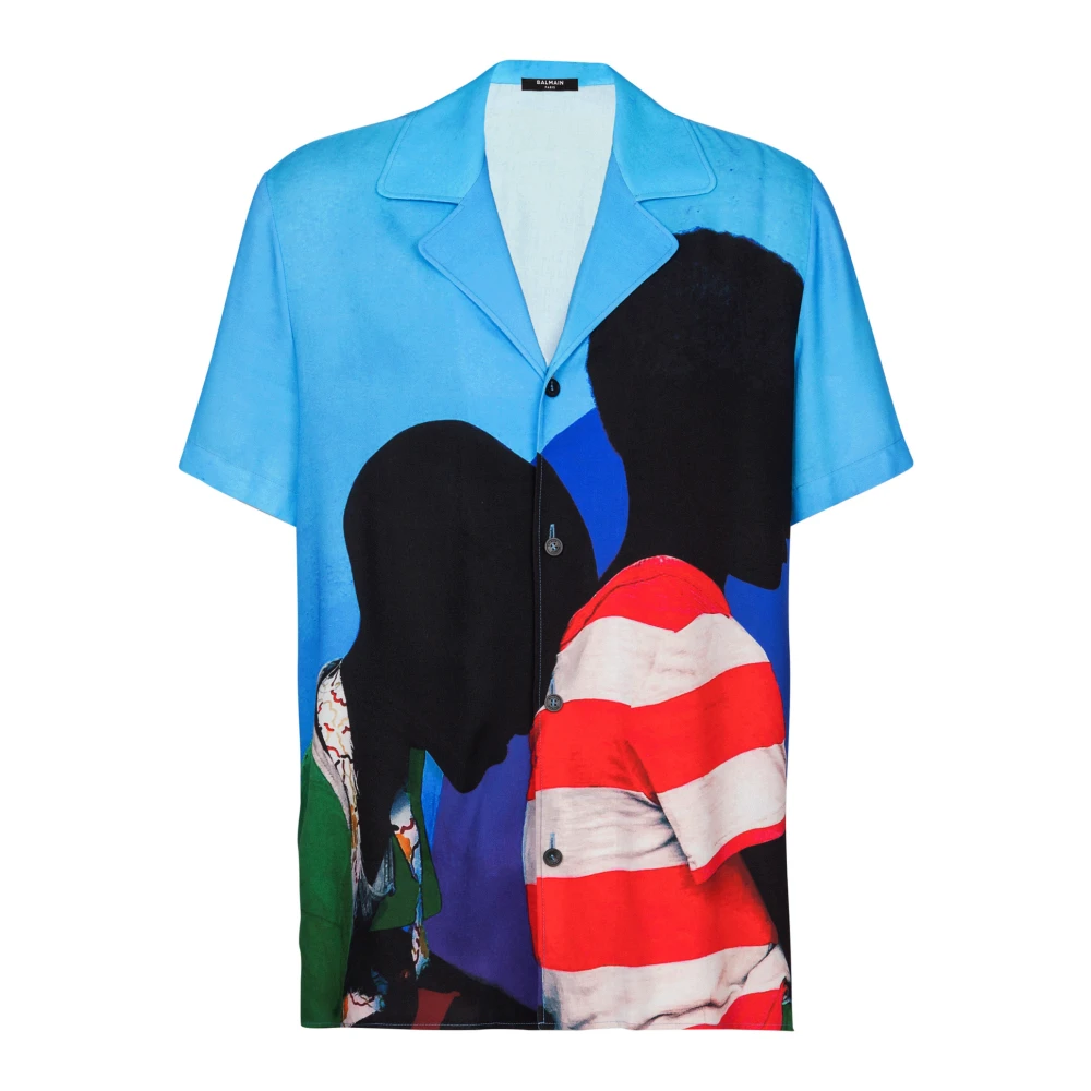 Shirts > Short Sleeve Shirts - - Balmain - Modalova