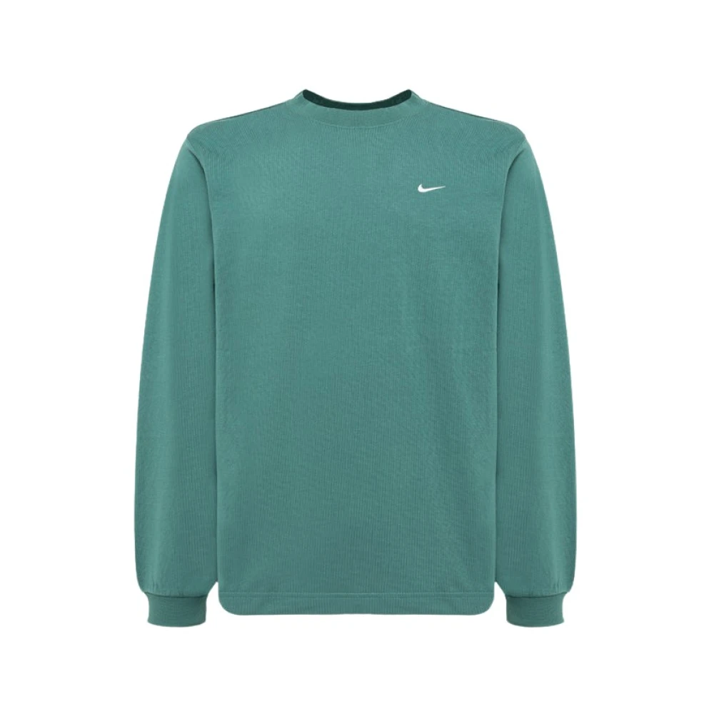 Nike Katoenen sweatshirt met logo Green Heren