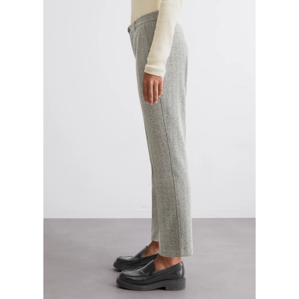 Marc O'Polo Jerseybroek normaal Gray Dames