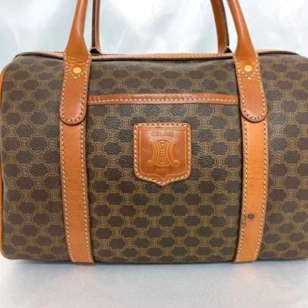 Celine Vintage Pre-owned Plastic celine-bags Brown Dames