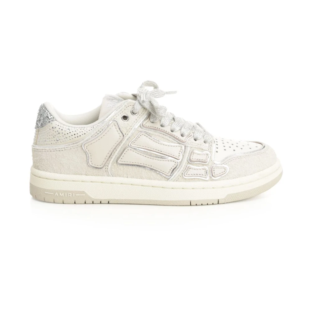 Amiri Women's White Skel Top Low - Sneakers - 7 Uk - Shoes