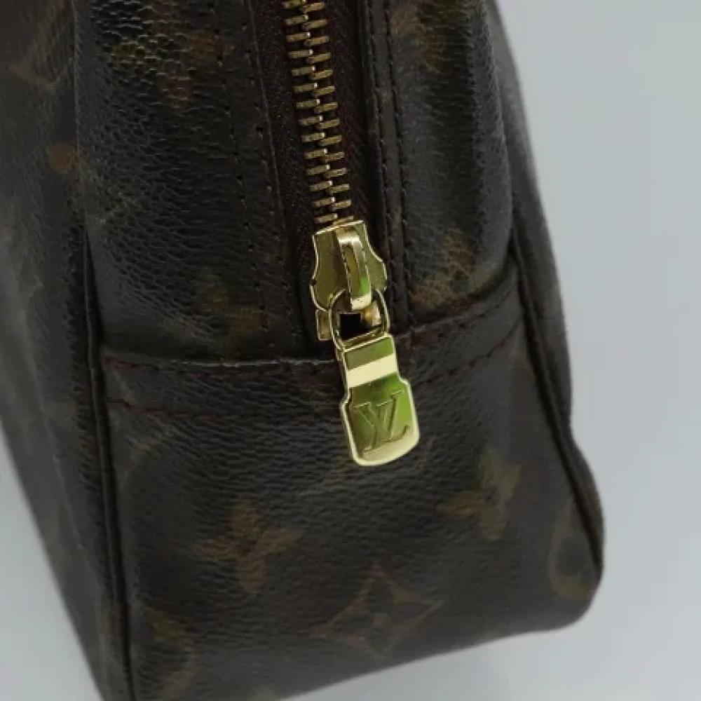 Louis Vuitton Vintage Pre-owned Canvas clutches Brown Dames