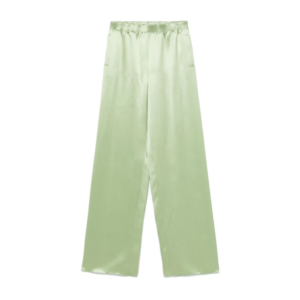 Valentino Groene elastische taillebroek avocado Green Dames