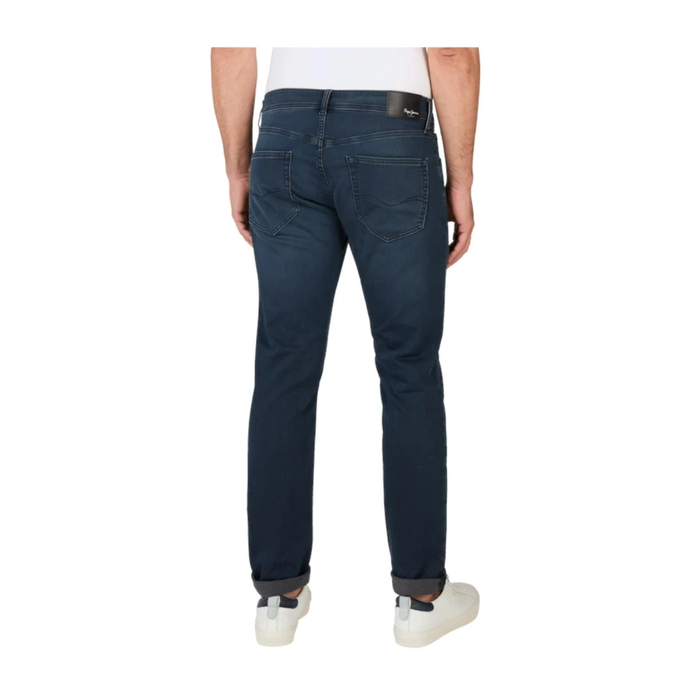 Pepe Jeans Moderne Tapered Denim Jeans Blue Heren