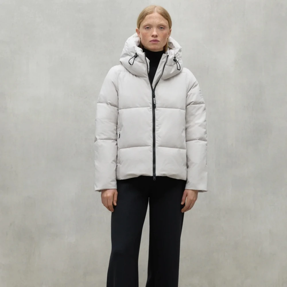 Ecoalf Stijlvolle Jas voor Mannen White Dames