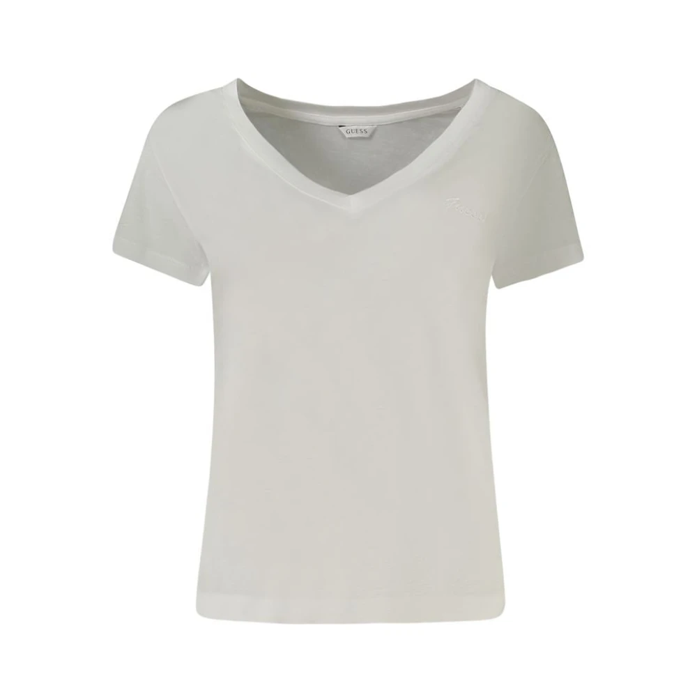 Guess - Tops > T-Shirts - White - Guess - Modalova