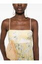robe-jaune-en-lin-a-encolure-carree