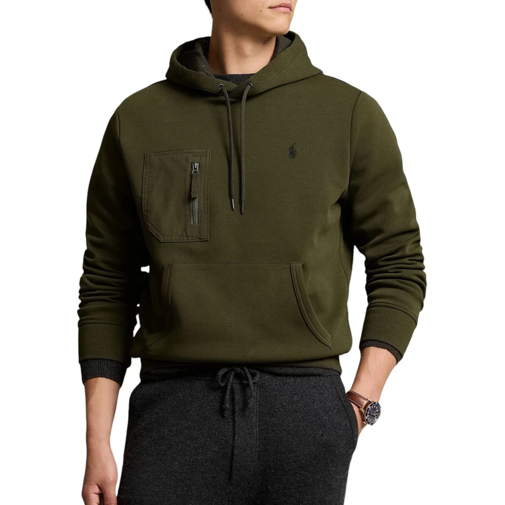 Polo Ralph Lauren Donkergroene Gebreide Trui Green Dames