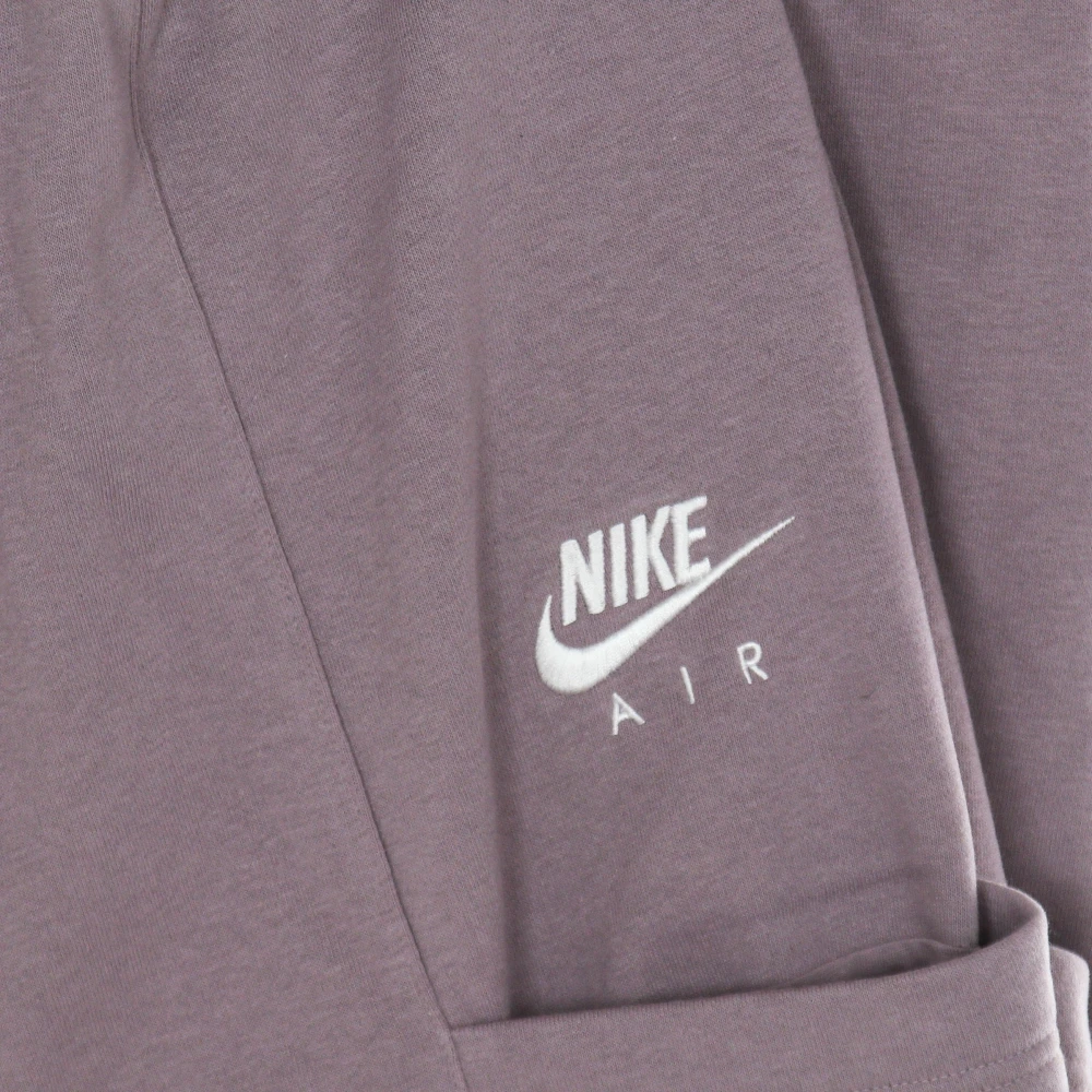 Nike Paarse Fleece Trainingsbroek Sportkleding Purple Dames