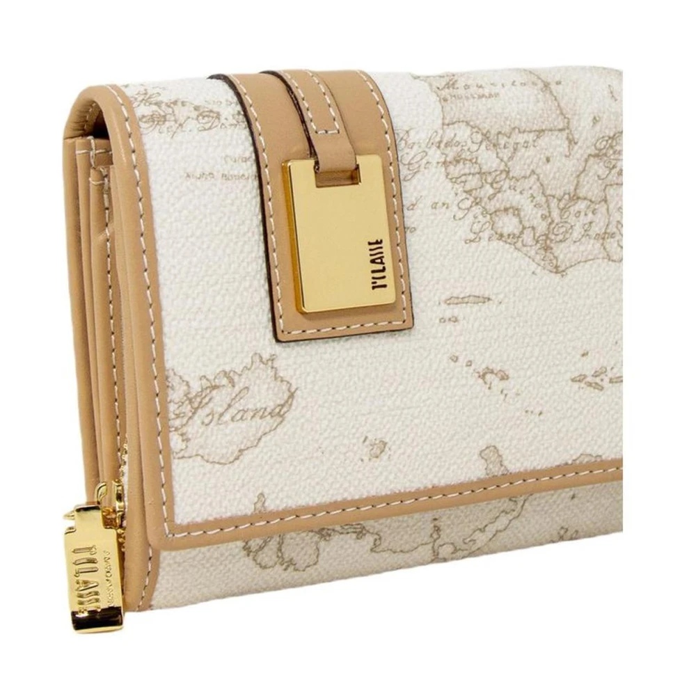 Alviero Martini 1a Classe Stijlvolle Leren Portemonnee Collectie White Dames