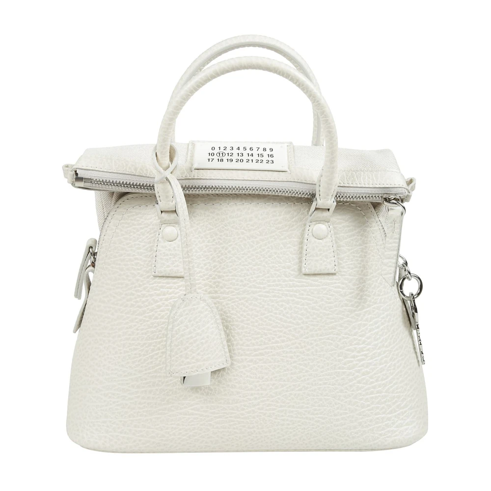 Maison Margiela Stijlvolle leren handtas voor vrouwen White Dames
