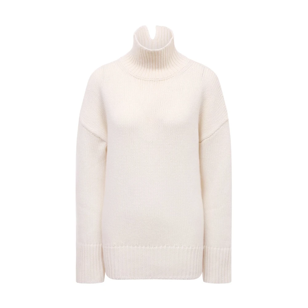Dondup Women's White Turtlenecks, Xs, Maglione