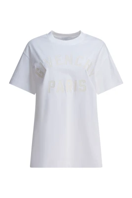 Vit T-shirt Stilren & mångsidig