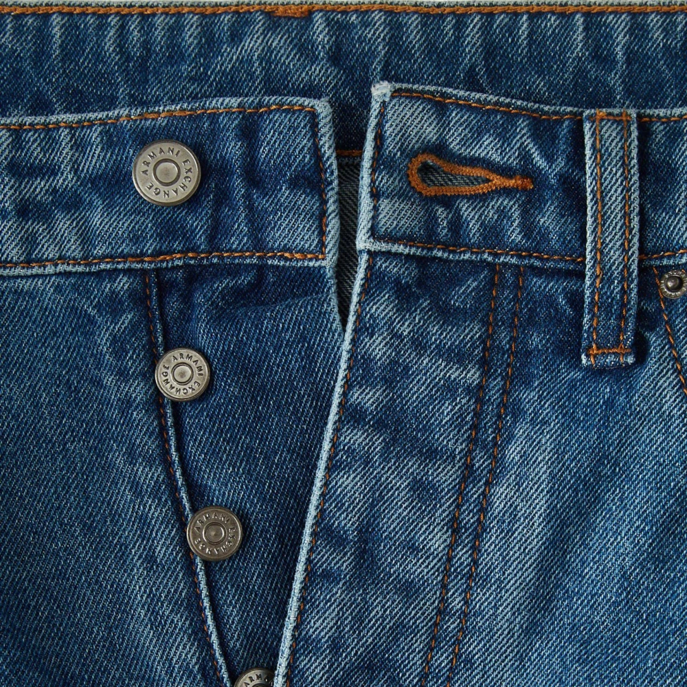 Armani Exchange Denim Jeans Collectie Blue Dames