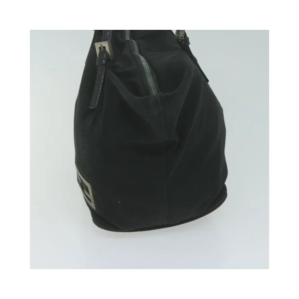 Fendi Vintage Pre-owned Nylon handbags Black Dames