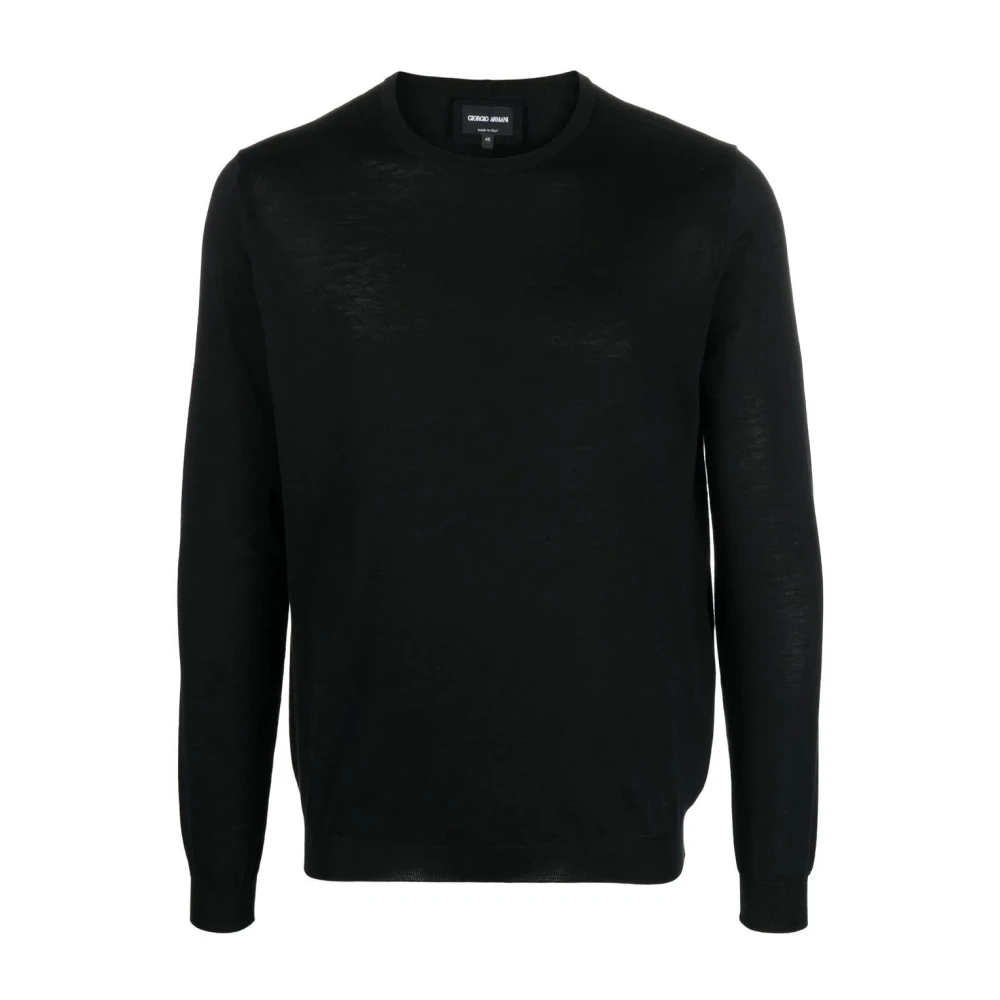 Giorgio Armani Sweatshirts Black Heren
