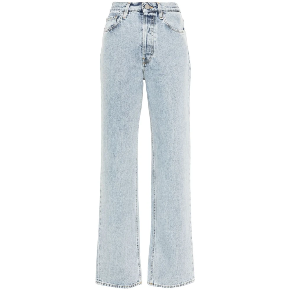 Klassisk Snitt Denim Full Lengde Jeans