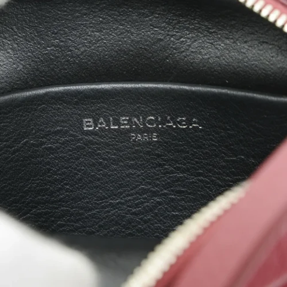 Balenciaga Vintage Pre-owned Leather balenciaga-bags Red Dames